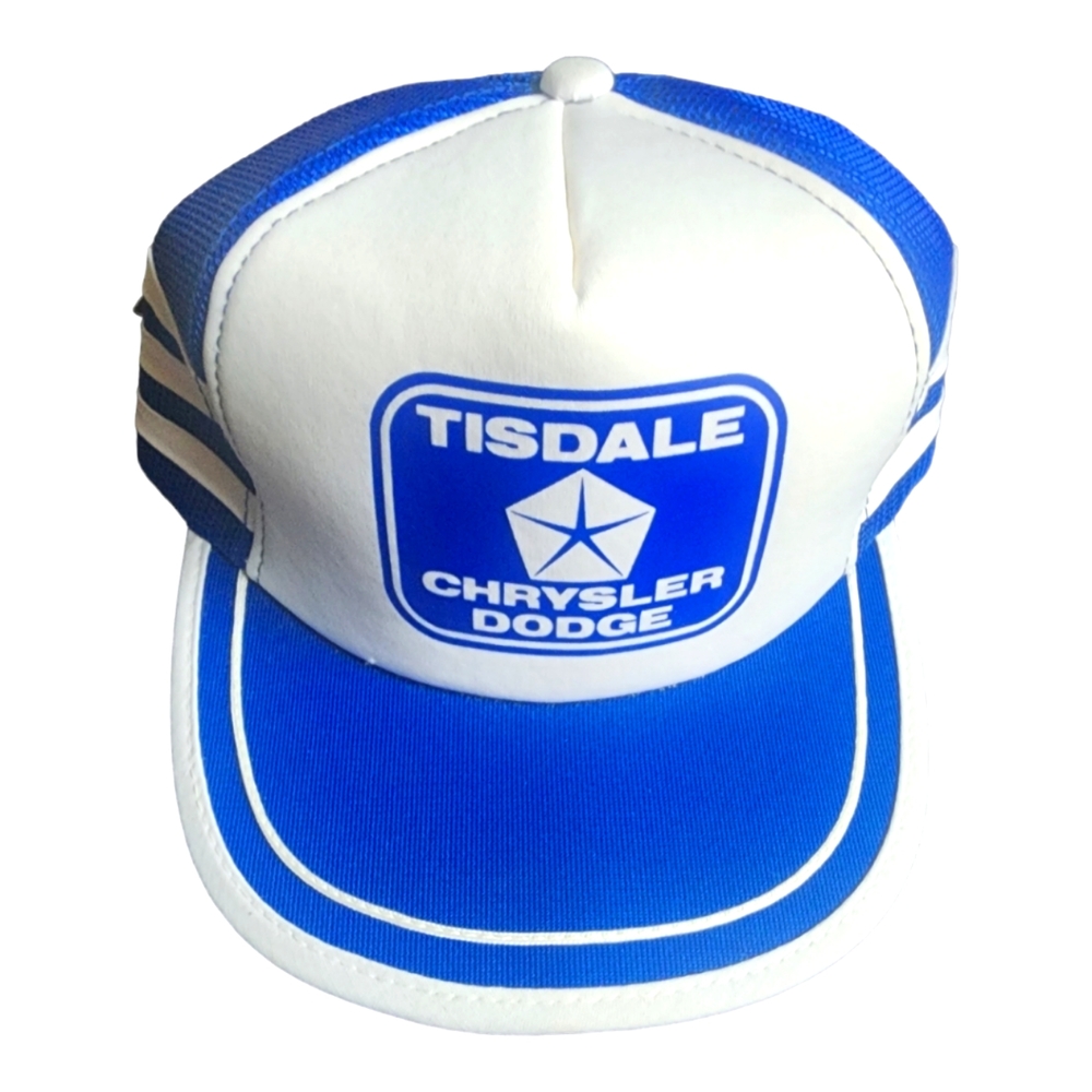 Tisdale Chrysler Dodge Dealership Tri Stripe Mesh Snapback OSFA